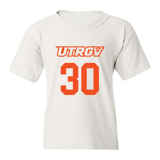 UTRGV - NCAA Men's Basketball : Luis Ramirez - Sports Shersey Youth T-Shirt-0