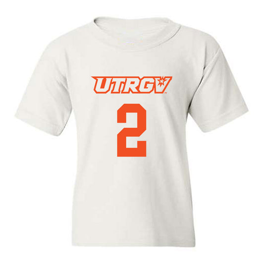 UTRGV - NCAA Men's Basketball : Demarris Winters Jr - Sports Shersey Youth T-Shirt-0