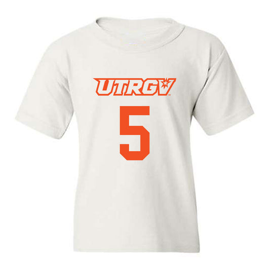 UTRGV - NCAA Men's Basketball : Caden Bell - Sports Shersey Youth T-Shirt-0