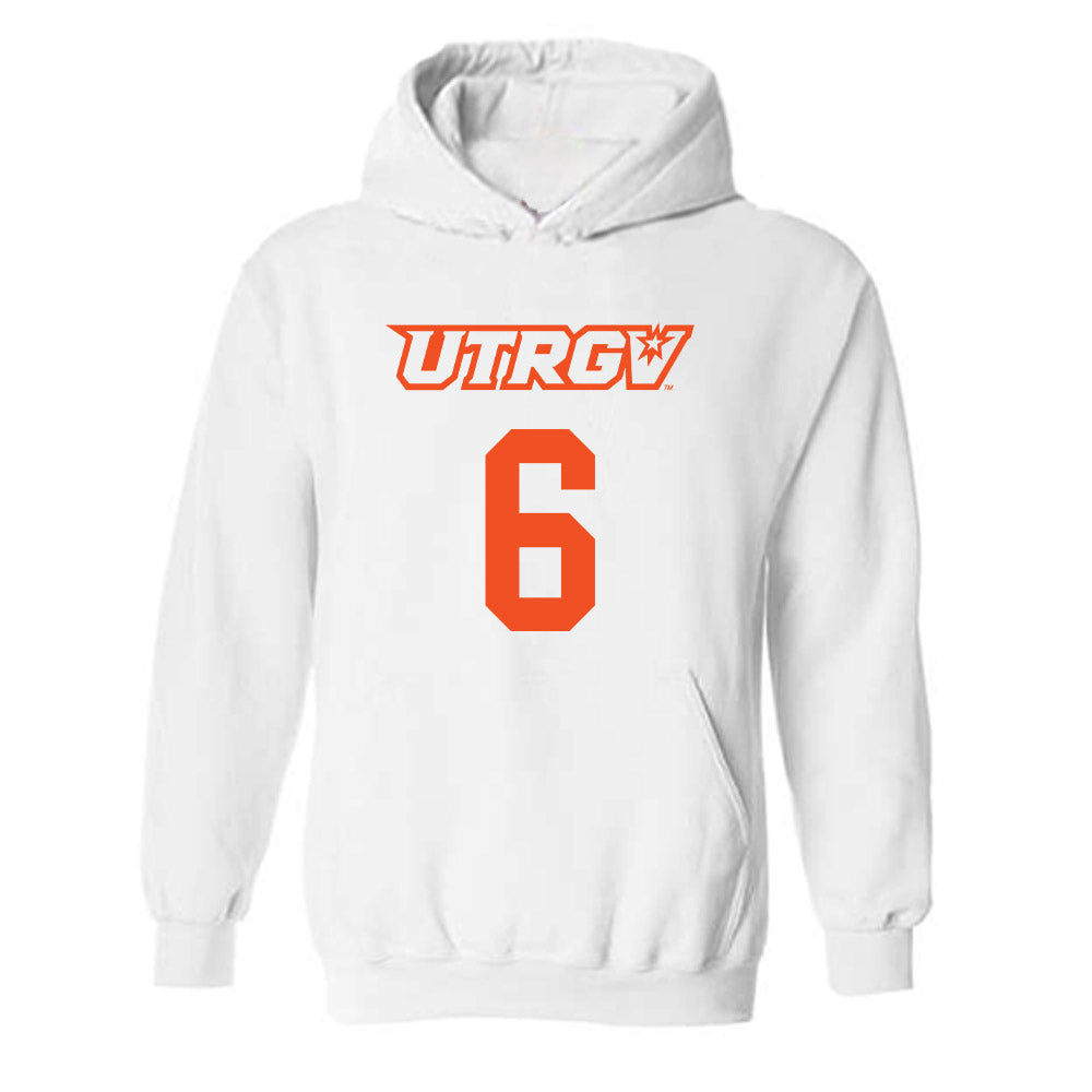 UTRGV - NCAA Men's Basketball : Luis Ramirez - Sports Shersey Hooded Sweatshirt-0