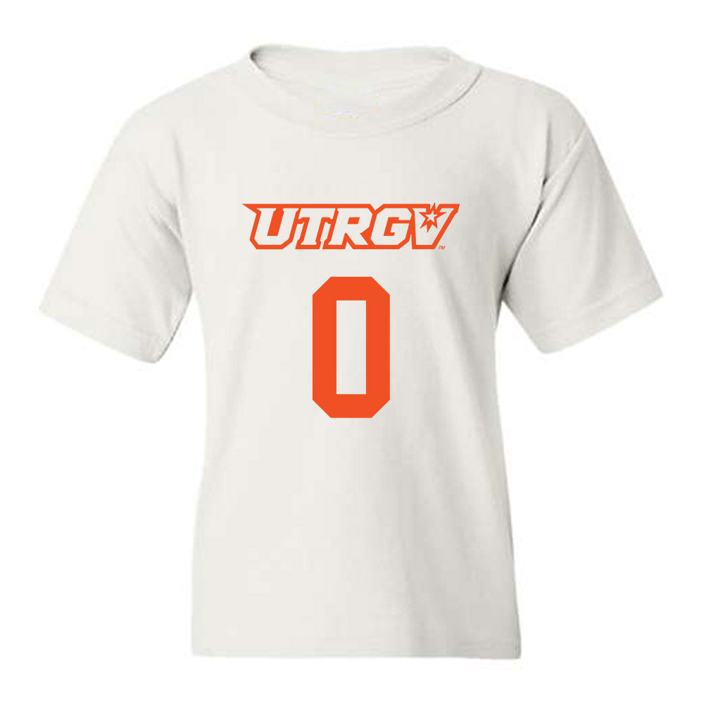 UTRGV - NCAA Men's Basketball : Tjohnn Brown - Sports Shersey Youth T-Shirt-0