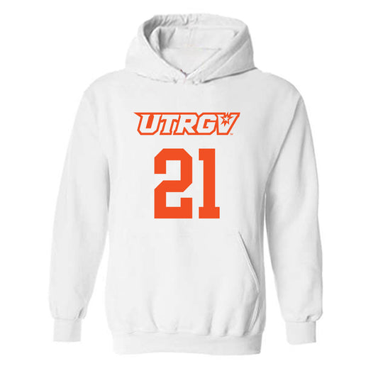 UTRGV - NCAA Women's Basketball : Jessica Borders - Sports Shersey Hooded Sweatshirt-0