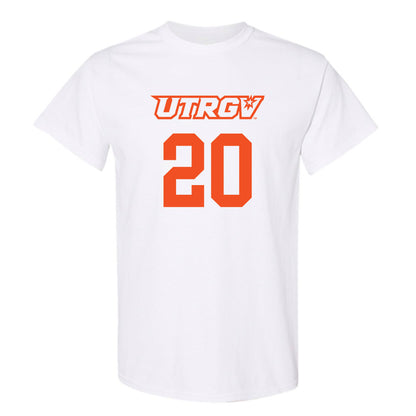 UTRGV - NCAA Men's Basketball : Josiah Hill - Sports Shersey T-Shirt-0