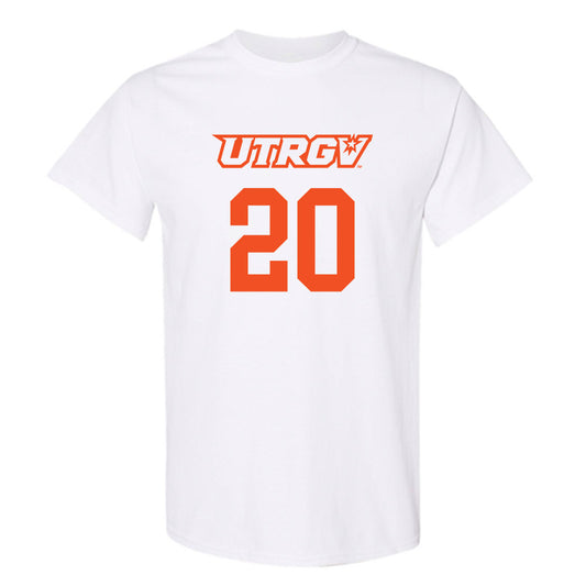 UTRGV - NCAA Men's Basketball : Josiah Hill - Sports Shersey T-Shirt-0