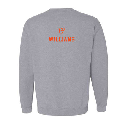 UTRGV - NCAA Women's Track & Field : Dior Williams - Sports Shersey Crewneck Sweatshirt-1