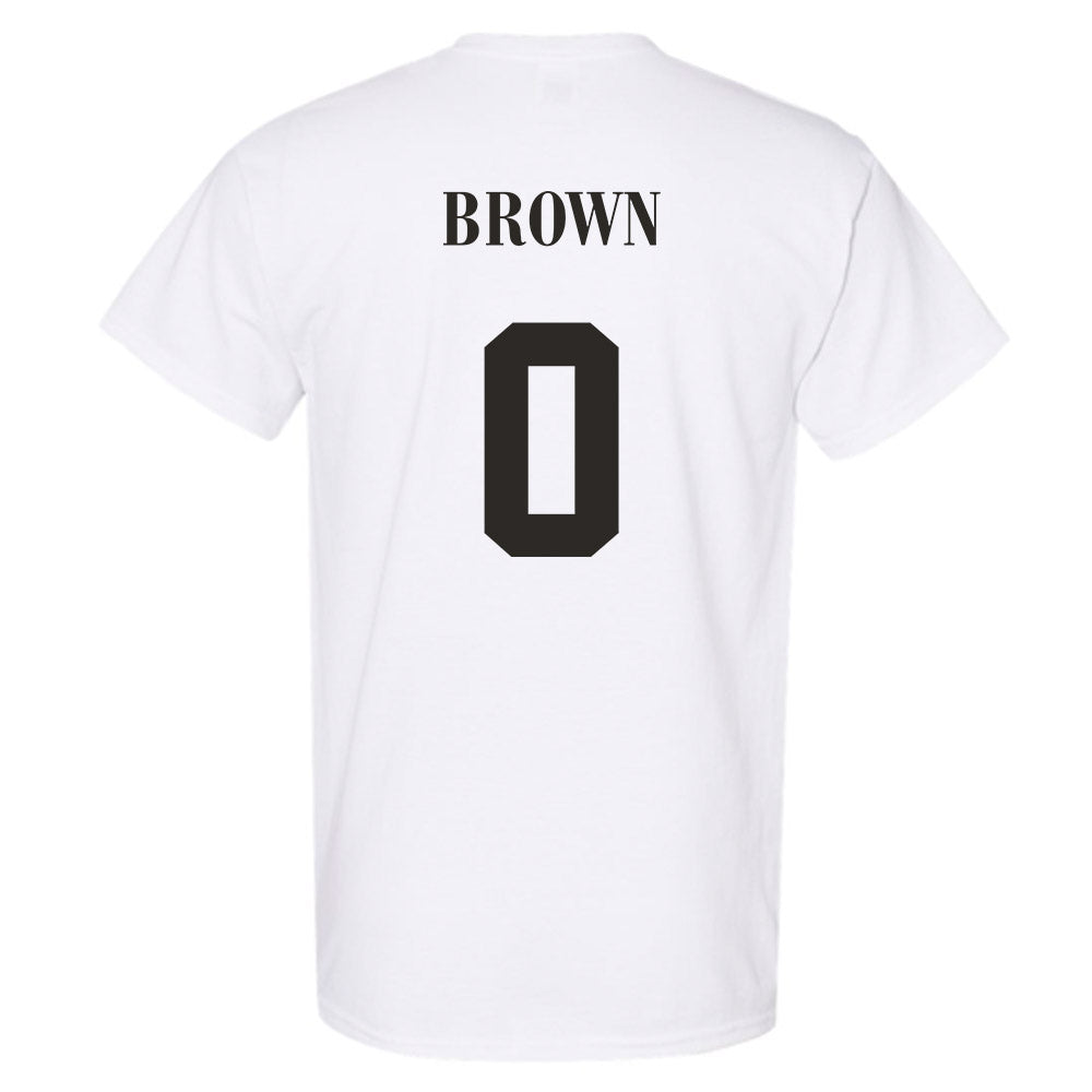 UTRGV - NCAA Men's Basketball : Tjohnn Brown - Sports Shersey T-Shirt-1
