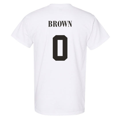 UTRGV - NCAA Men's Basketball : Tjohnn Brown - Sports Shersey T-Shirt-1