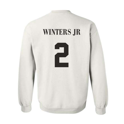 UTRGV - NCAA Men's Basketball : Demarris Winters Jr - Sports Shersey Crewneck Sweatshirt-1