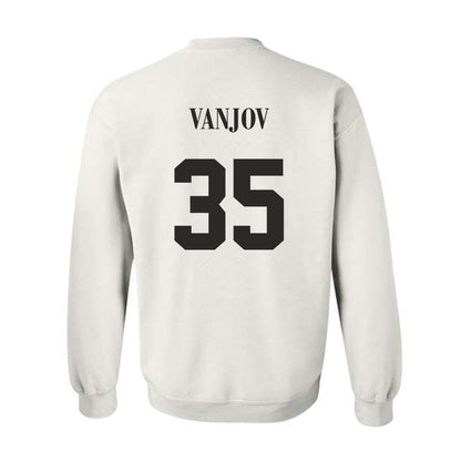 UTRGV - NCAA Men's Basketball : Mustafo Vanjov - Sports Shersey Crewneck Sweatshirt-1
