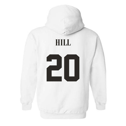 UTRGV - NCAA Men's Basketball : Josiah Hill - Sports Shersey Hooded Sweatshirt-1