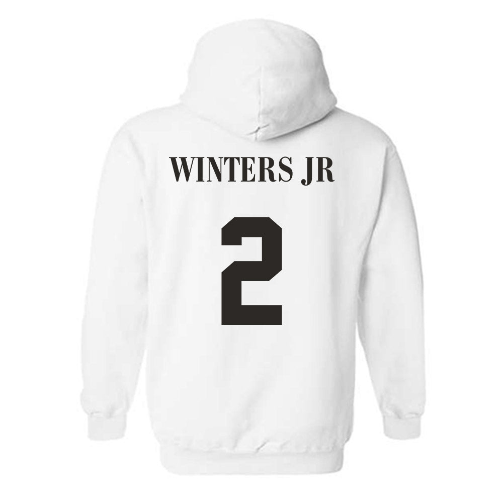 UTRGV - NCAA Men's Basketball : Demarris Winters Jr - Sports Shersey Hooded Sweatshirt-1