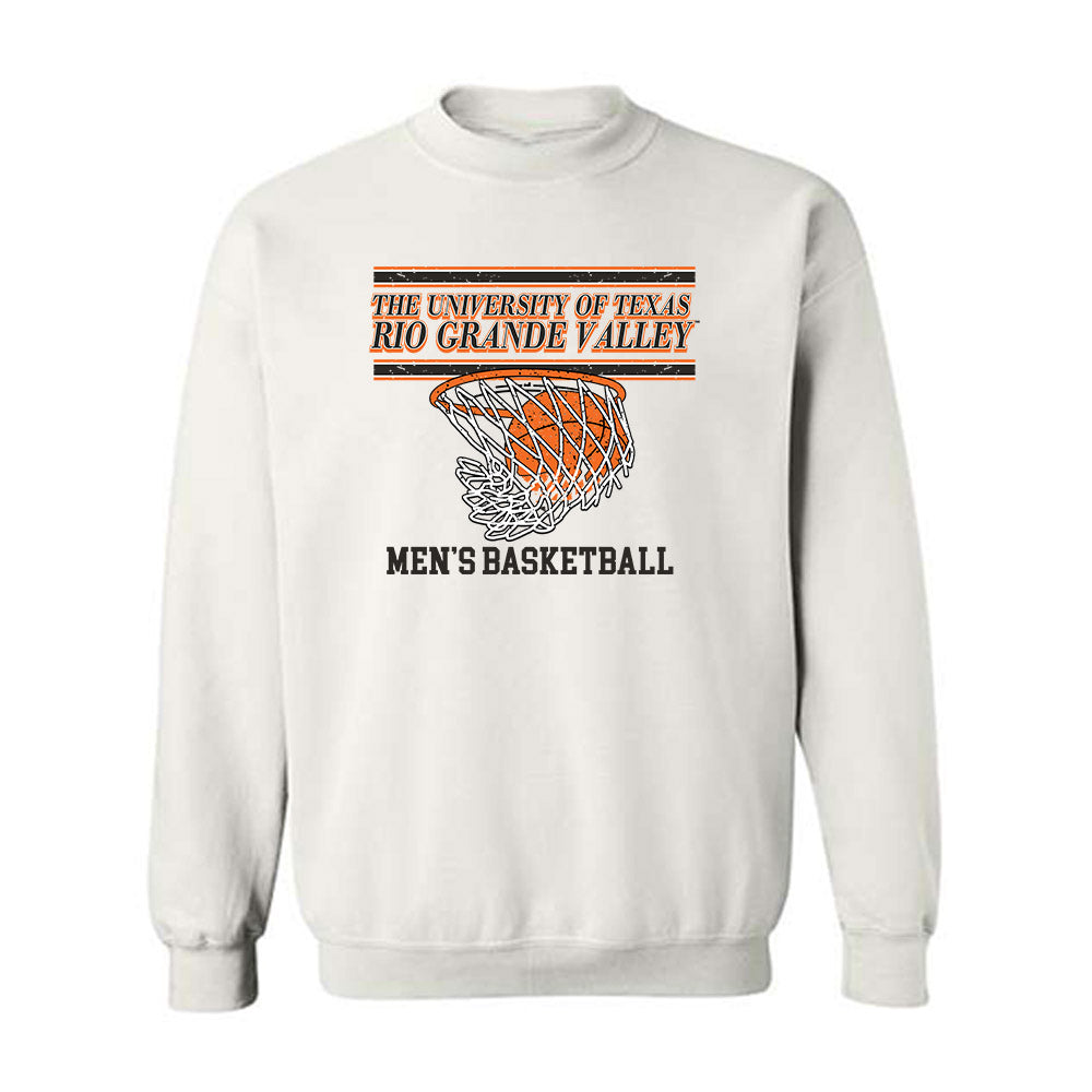 UTRGV - NCAA Men's Basketball : Demarris Winters Jr - Sports Shersey Crewneck Sweatshirt-0