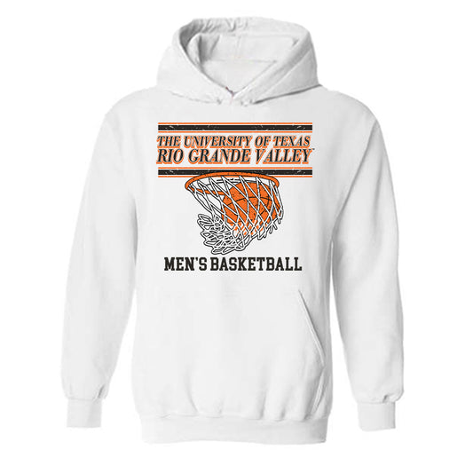 UTRGV - NCAA Men's Basketball : Tjohnn Brown - Sports Shersey Hooded Sweatshirt-0