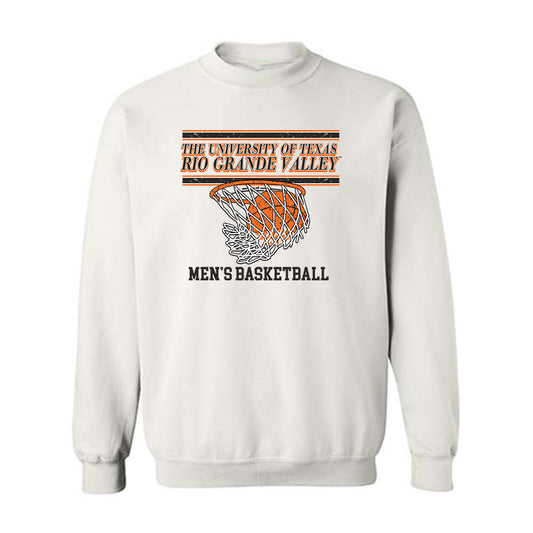 UTRGV - NCAA Men's Basketball : Ian Parham Jr - Sports Shersey Crewneck Sweatshirt-0