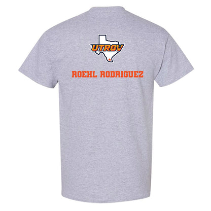 UTRGV - NCAA Men's Track & Field : Roehl Rodriguez - Sports Shersey T-Shirt-1