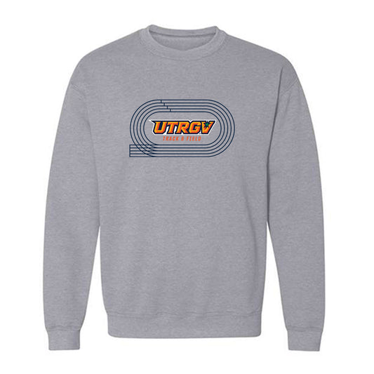 UTRGV - NCAA Men's Track & Field : Antwoine Warren - Sports Shersey Crewneck Sweatshirt-0