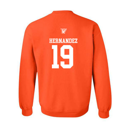 UTRGV - NCAA Men's Soccer : Dylan Hernandez - Sports Shersey Crewneck Sweatshirt-1