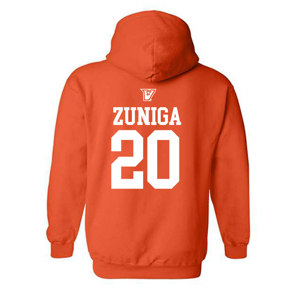 UTRGV - NCAA Men's Soccer : Ramon Zuniga - Sports Shersey Hooded Sweatshirt-1