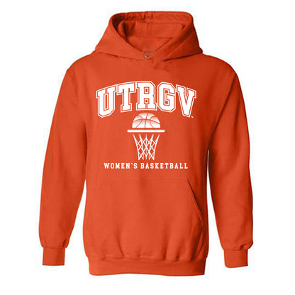 UTRGV - NCAA Women's Basketball : mataya hall - Sports Shersey Hooded Sweatshirt-0