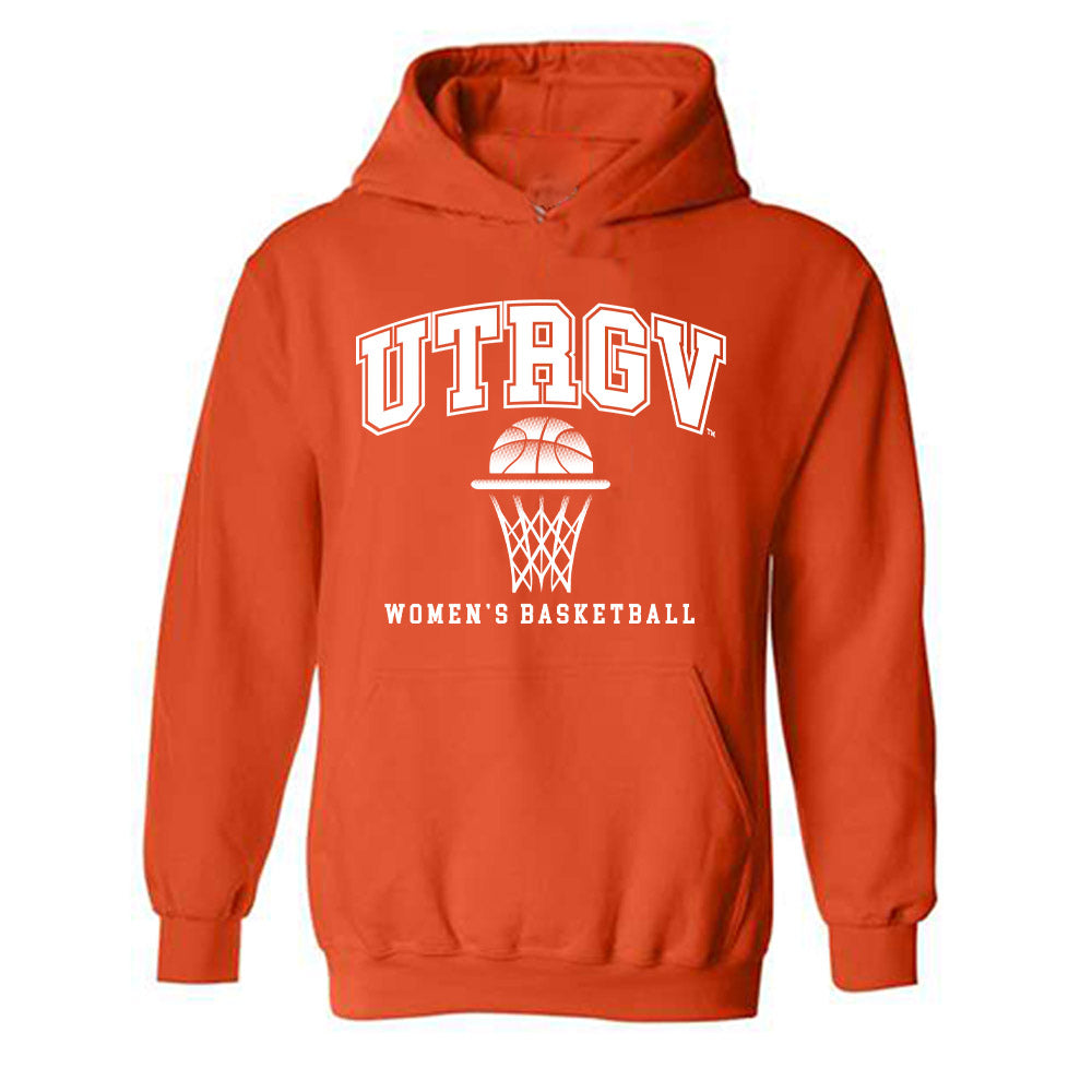 UTRGV - NCAA Women's Basketball : Jalatah Ingram - Sports Shersey Hooded Sweatshirt-0