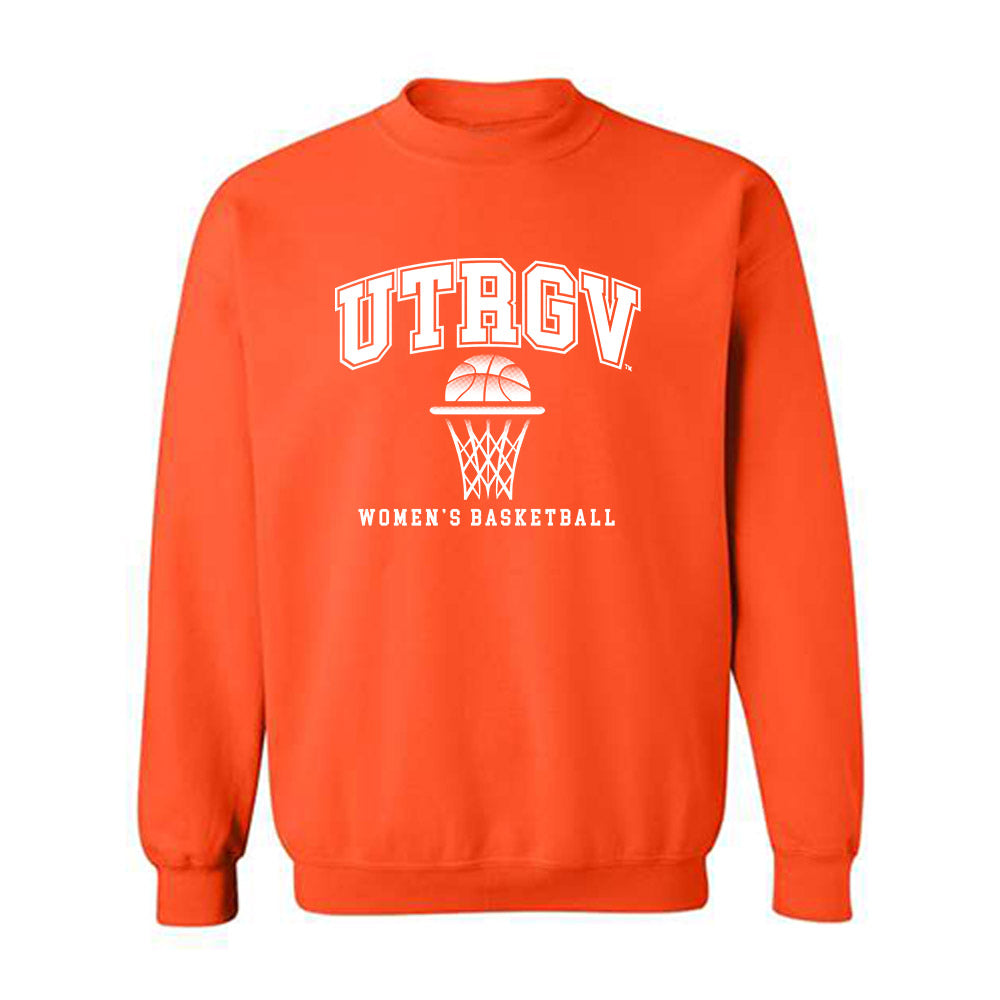 UTRGV - NCAA Women's Basketball : Janette Aarnio - Sports Shersey Crewneck Sweatshirt-0