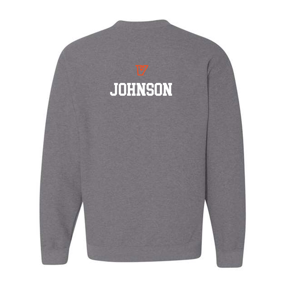 UTRGV - NCAA Women's Track & Field : DaNaucia Johnson - Sports Shersey Crewneck Sweatshirt-1