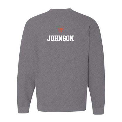 UTRGV - NCAA Women's Track & Field : DaNaucia Johnson - Sports Shersey Crewneck Sweatshirt-1