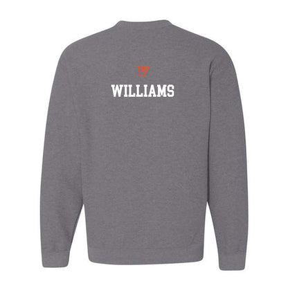 UTRGV - NCAA Women's Track & Field : Dior Williams - Sports Shersey Crewneck Sweatshirt-1