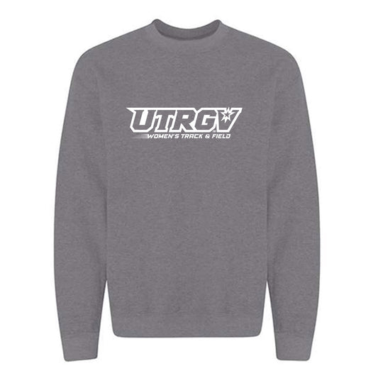 UTRGV - NCAA Women's Track & Field : Hannah Hilding - Sports Shersey Crewneck Sweatshirt-0