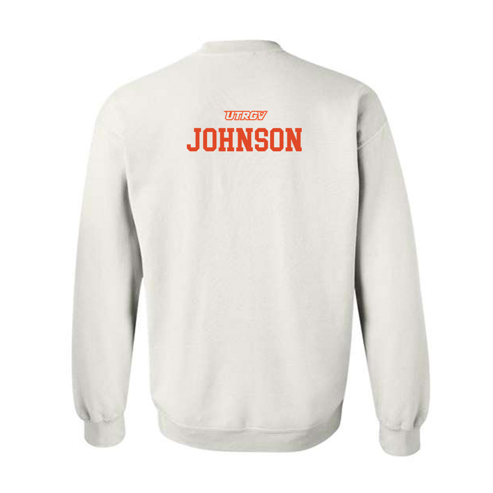 UTRGV - NCAA Women's Soccer : Londyn Johnson - Sports Shersey Crewneck Sweatshirt-1