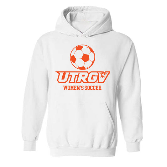 UTRGV - NCAA Women's Soccer : Savannah Frisby - Sports Shersey Hooded Sweatshirt-0