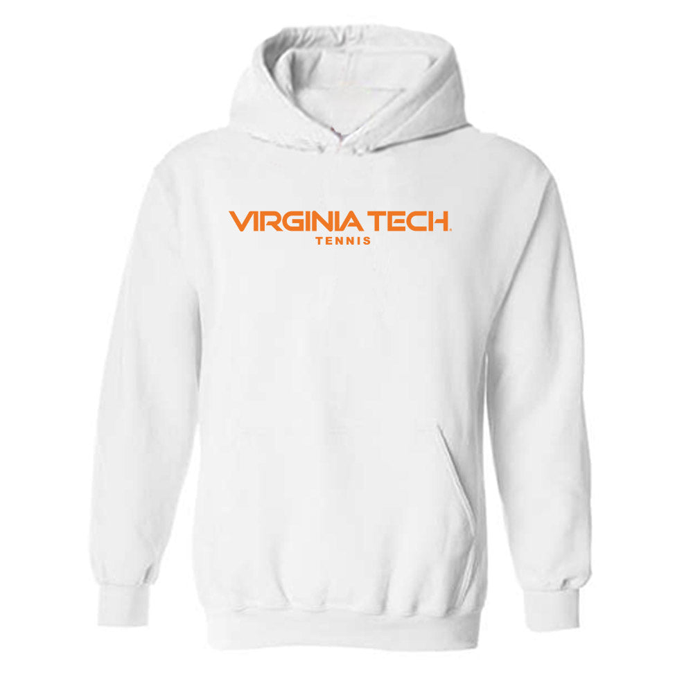 Virginia Tech - NCAA Men's Tennis : Ilyas Fahim - Generic Sports Shersey Hooded Sweatshirt-0