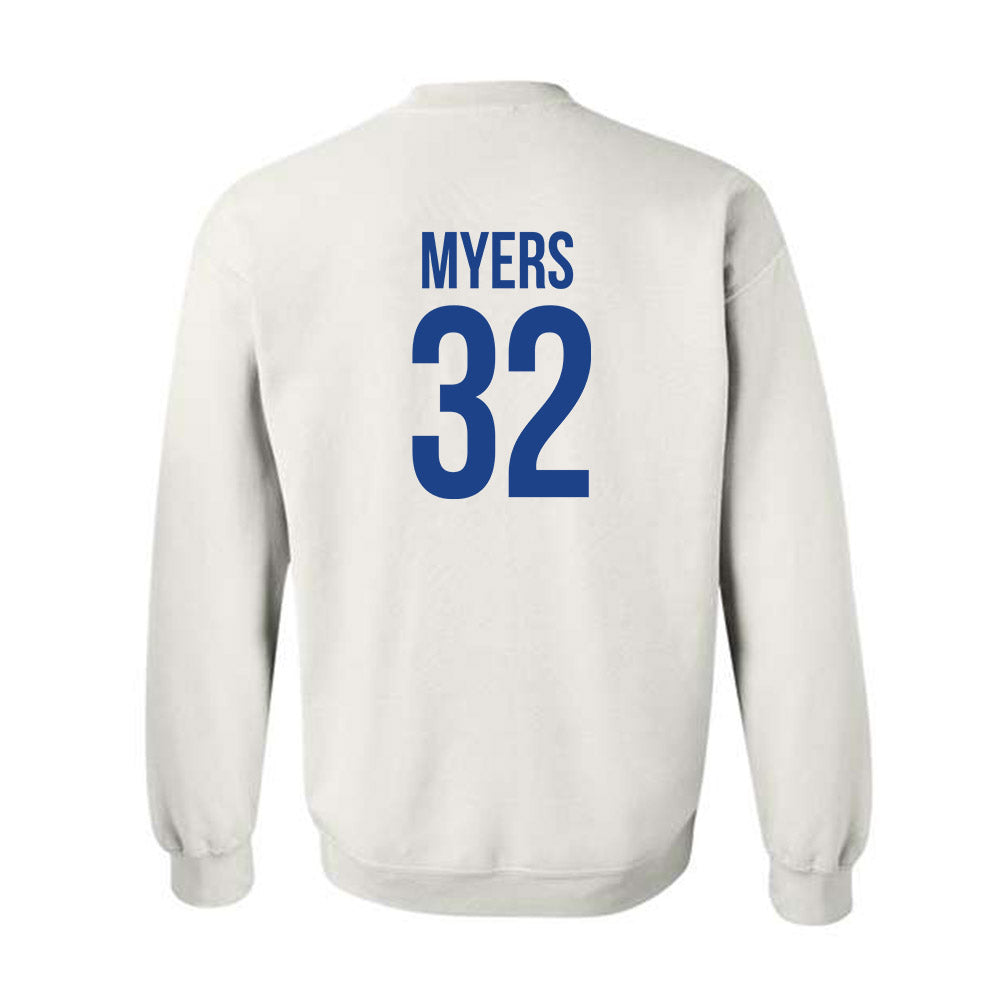 Drake - NCAA Women's Basketball : Allie Myers - Classic Shersey Crewneck Sweatshirt-1