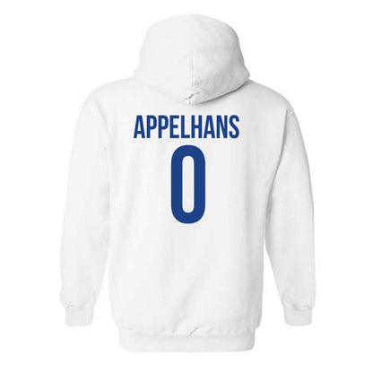 Drake - NCAA Men's Basketball : Braden Appelhans - Classic Shersey Hooded Sweatshirt-1