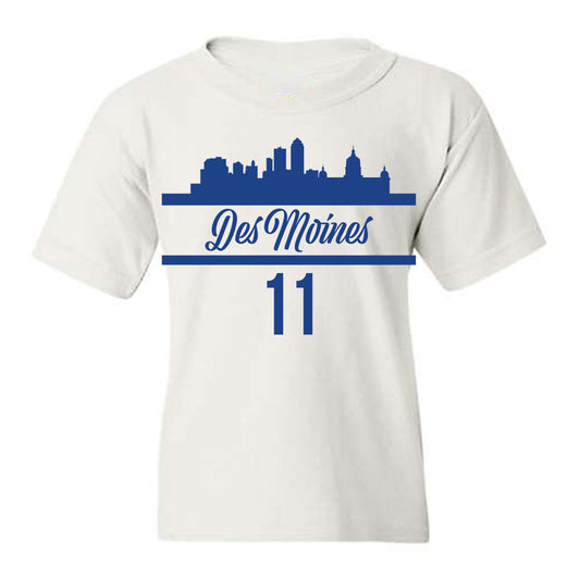 Drake - NCAA Women's Basketball : Peyton McCabe - Classic Shersey Youth T-Shirt-0