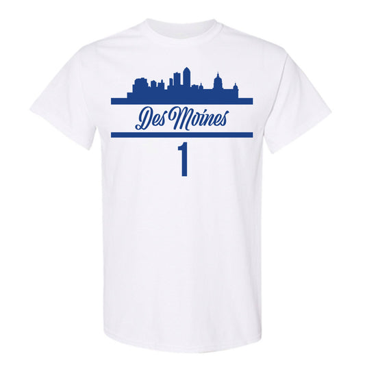 Drake - NCAA Men's Basketball : Owen Larson - Classic Shersey T-Shirt-0