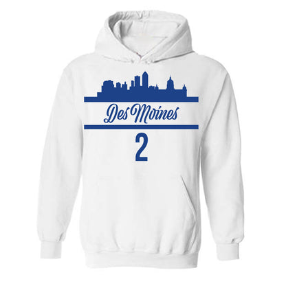Drake - NCAA Men's Basketball : Griffen Goodbary - Classic Shersey Hooded Sweatshirt-0