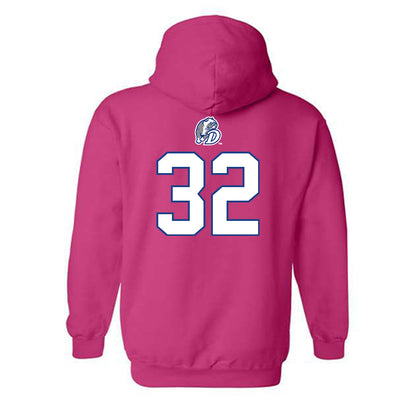 Drake - NCAA Women's Basketball : Allie Myers - Classic Shersey Hooded Sweatshirt-1