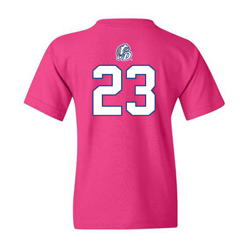 Drake - NCAA Women's Basketball : Quinn Vice - Classic Shersey Youth T-Shirt-1
