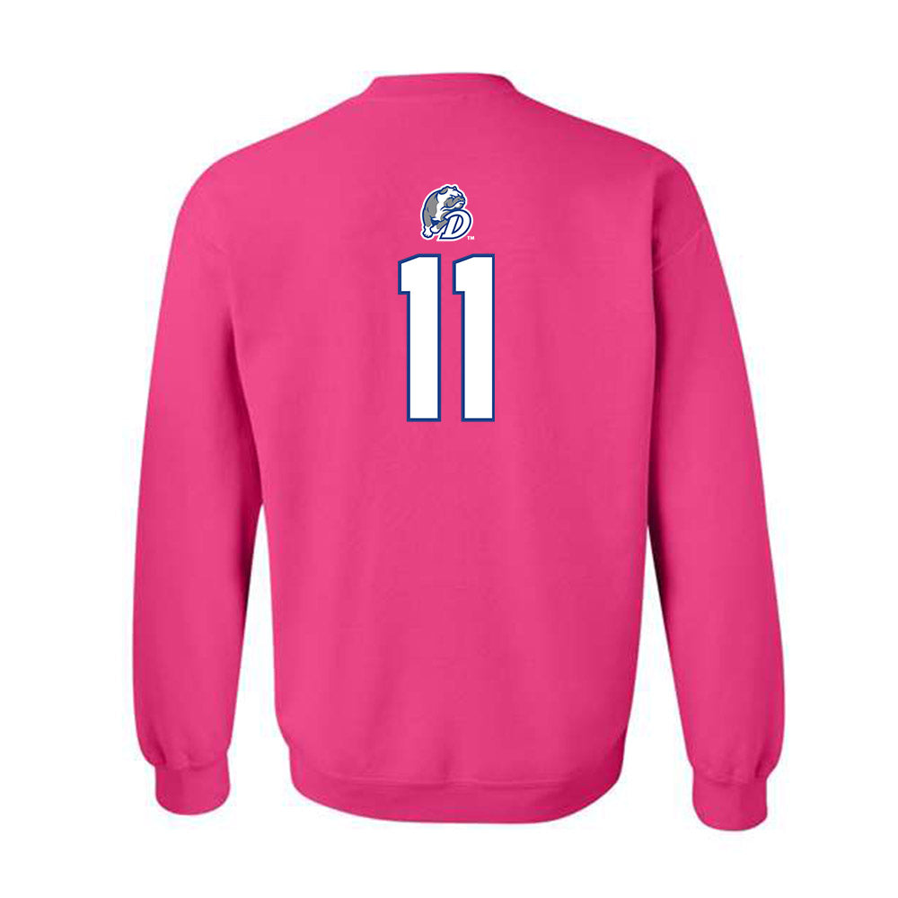 Drake - NCAA Women's Basketball : Peyton McCabe - Classic Shersey Crewneck Sweatshirt-1