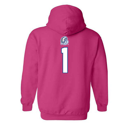 Drake - NCAA Women's Basketball : Mylea Monahan - Classic Shersey Hooded Sweatshirt-1
