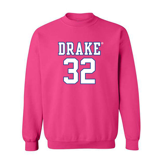 Drake - NCAA Women's Basketball : Allie Myers - Classic Shersey Crewneck Sweatshirt-0