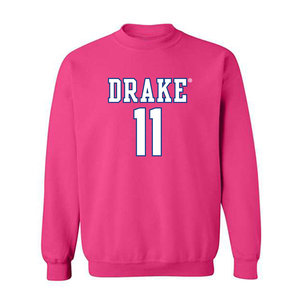 Drake - NCAA Women's Basketball : Peyton McCabe - Classic Shersey Crewneck Sweatshirt-0