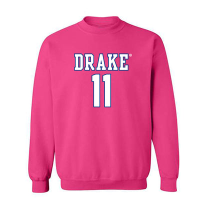 Drake - NCAA Women's Basketball : Peyton McCabe - Classic Shersey Crewneck Sweatshirt-0