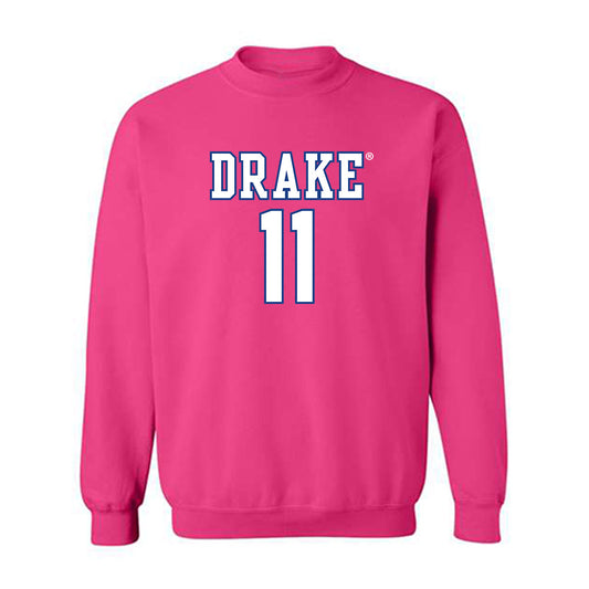 Drake - NCAA Women's Basketball : Peyton McCabe - Classic Shersey Crewneck Sweatshirt-0