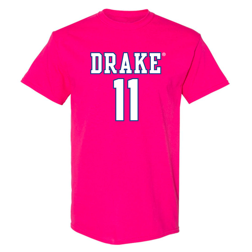 Drake - NCAA Women's Basketball : Peyton McCabe - Classic Shersey T-Shirt-0