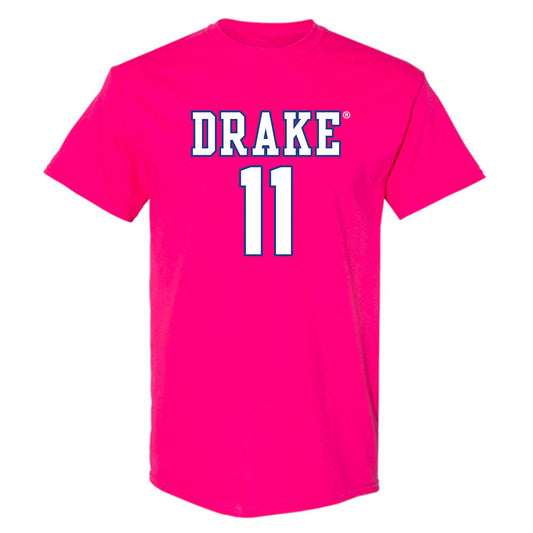 Drake - NCAA Women's Basketball : Peyton McCabe - Classic Shersey T-Shirt-0