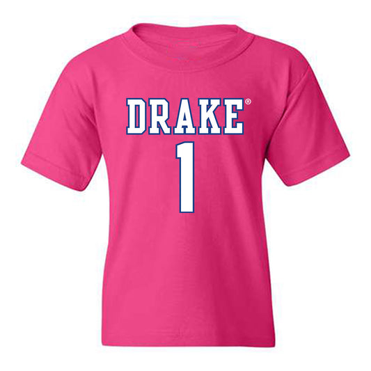 Drake - NCAA Women's Basketball : Mylea Monahan - Classic Shersey Youth T-Shirt-0