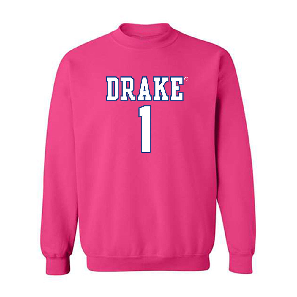 Drake - NCAA Women's Basketball : Mylea Monahan - Classic Shersey Crewneck Sweatshirt-0