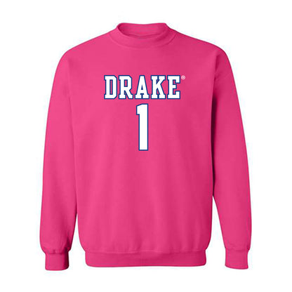 Drake - NCAA Women's Basketball : Mylea Monahan - Classic Shersey Crewneck Sweatshirt-0